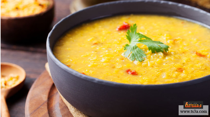 شوربة العدس شوربة العدس على الطريقة التركية