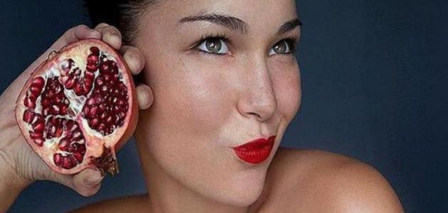 فوائد قشر الرمان للشعر