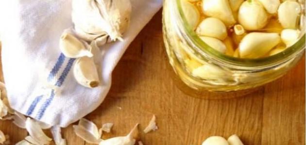 فوائد مخلل الثوم