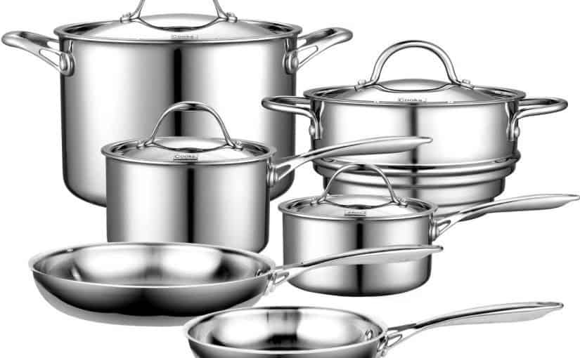 قدور الإستيل فى غسالة الأطباق