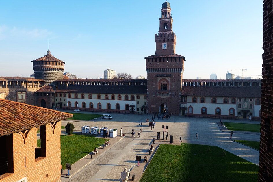 قلعة سفورزيسكو قلعة سفورزيسكو