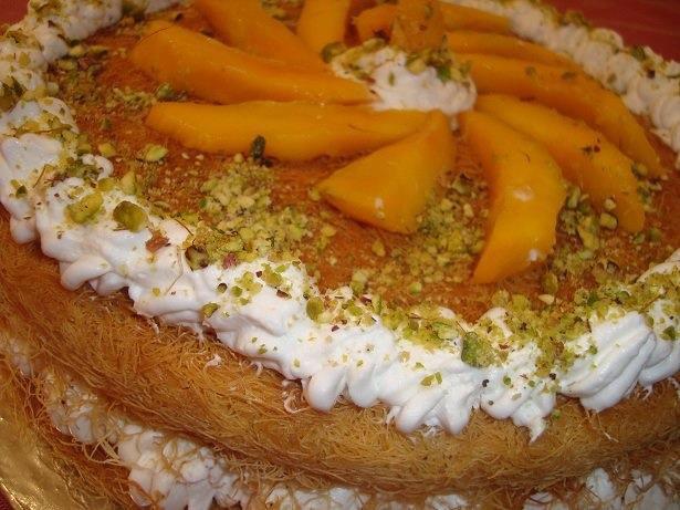 كنافه بالمانجو