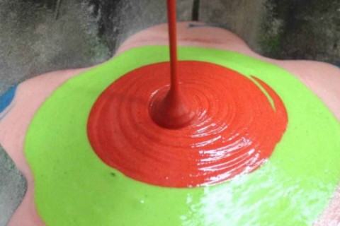 كيكة الألوان 1