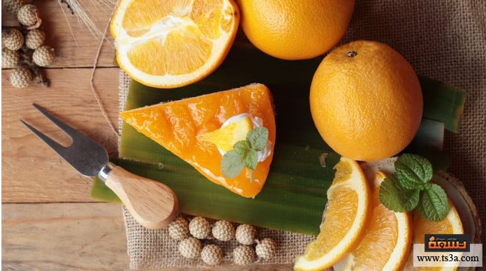 كيكة البرتقال الطريقة الثالثة