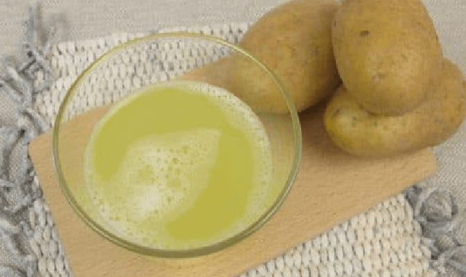 ماء البطاطس