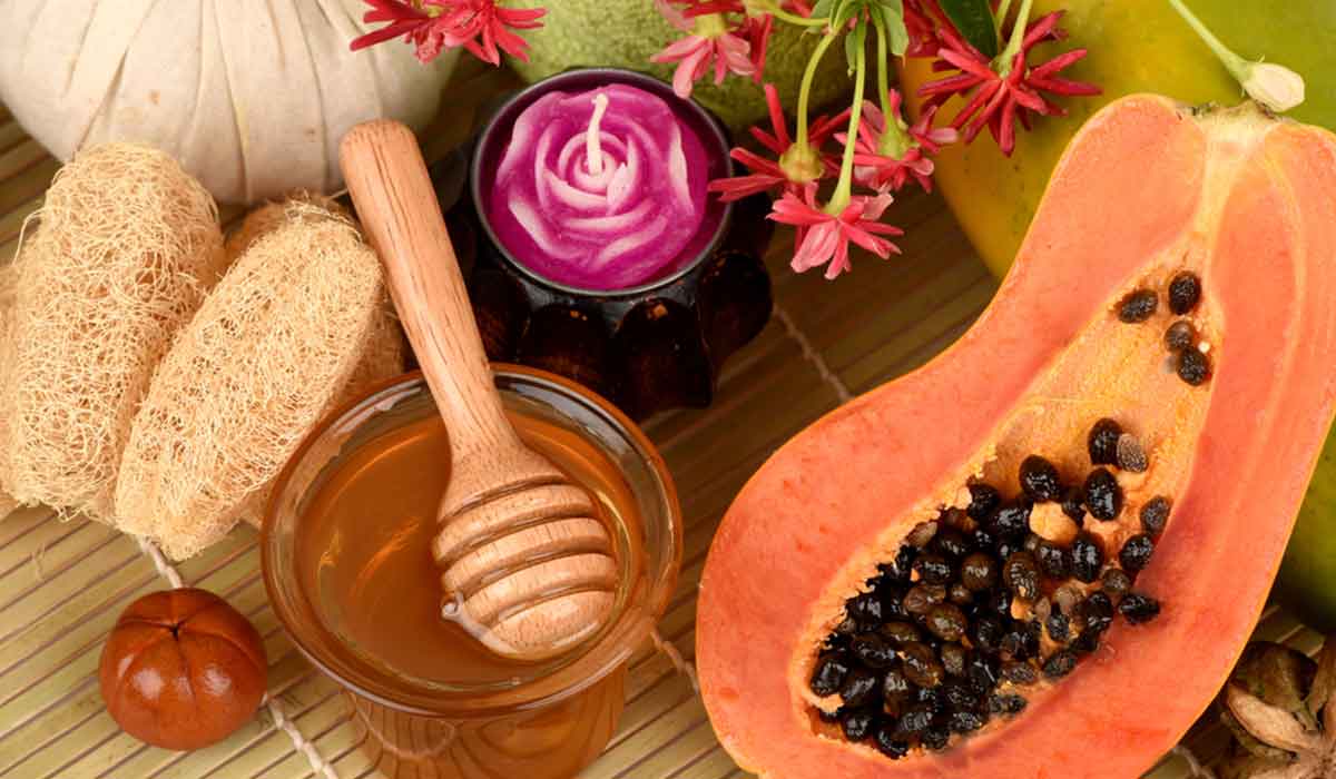 ماسك البابايا والعسل