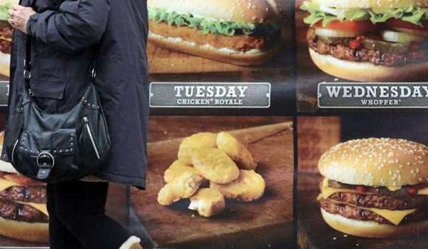 اضرار الوجبات السريعة