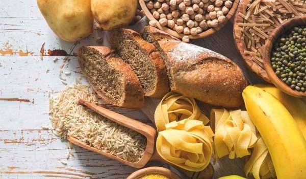 ما هي النشويات أو اين توجد الكربوهيدرات