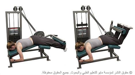 ثني العضلة المأبضية ثني العضلة المأبضية