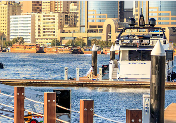 واجهة السيف البحرية بدبي واجهة السيف البحرية بدبي