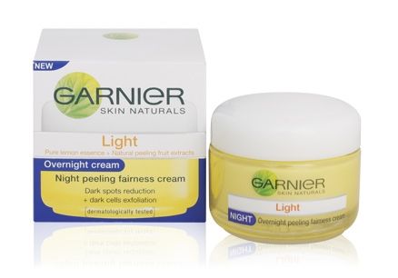 Garnier Light Ovrrnight Peeling Fariness Cream Garnier Light Ovrrnight Peeling Fariness Cream