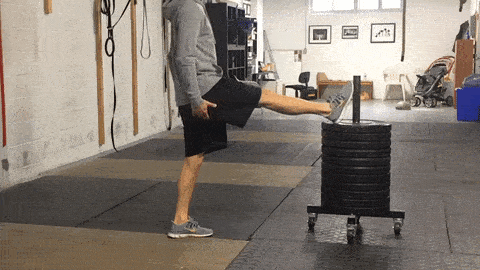 Standing hamstring stretch
