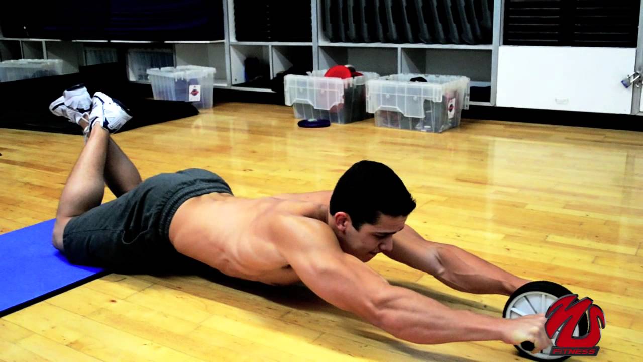 Image result for stomach exercises wheel