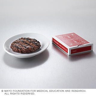 البروتين/منتجات الحليب: الهمبورغر وغيره البروتين/منتجات الحليب: الهمبورغر وغيره