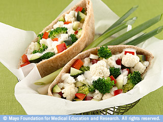 نصف رغيف من الخضار نصف رغيف من الخضار