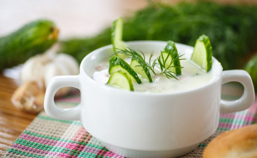 رجيم الزبادي والخيار