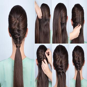 تسريحات شعر للبنات سهلة بالخطوات تسريحات شعر للبنات سهلة بالخطوات