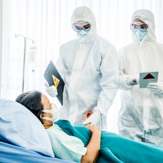 التعامل مع المصابين بمرض فيروس كورونا المستجد التعامل مع المصابين بمرض فيروس كورونا المستجد