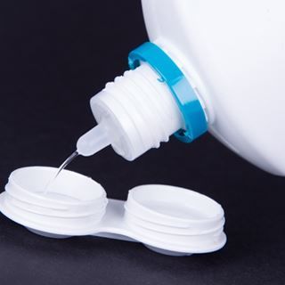 تنظيف وتعقيم العدسات تنظيف وتعقيم العدسات