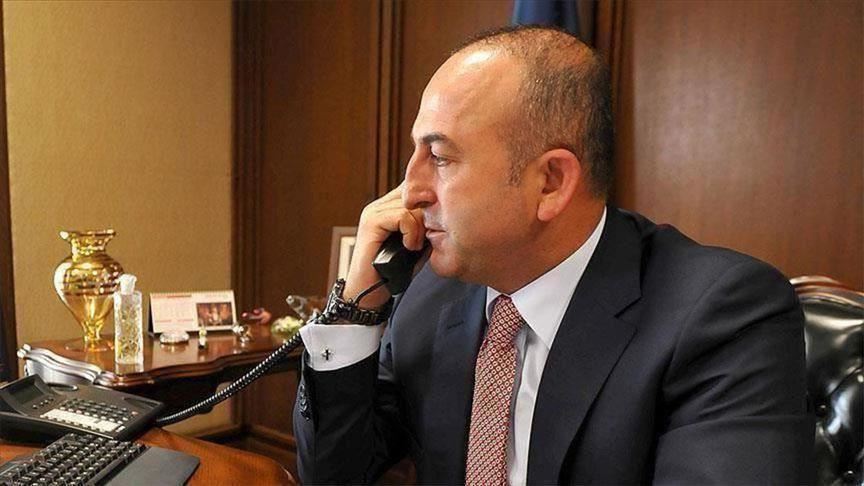 تشاووش أوغلو يهاتف نظيريه الليتواني والغامبي