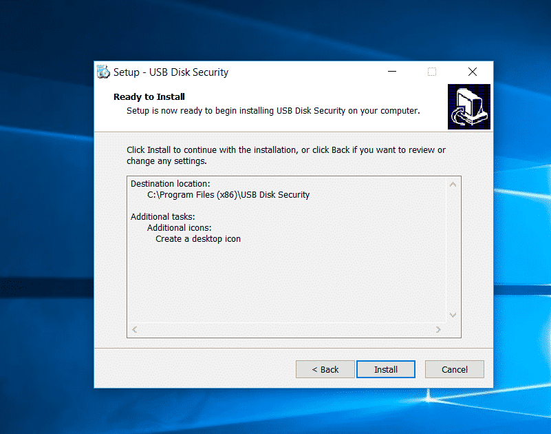 USB Disk Security آلية عمل برنامج USB Disk Security