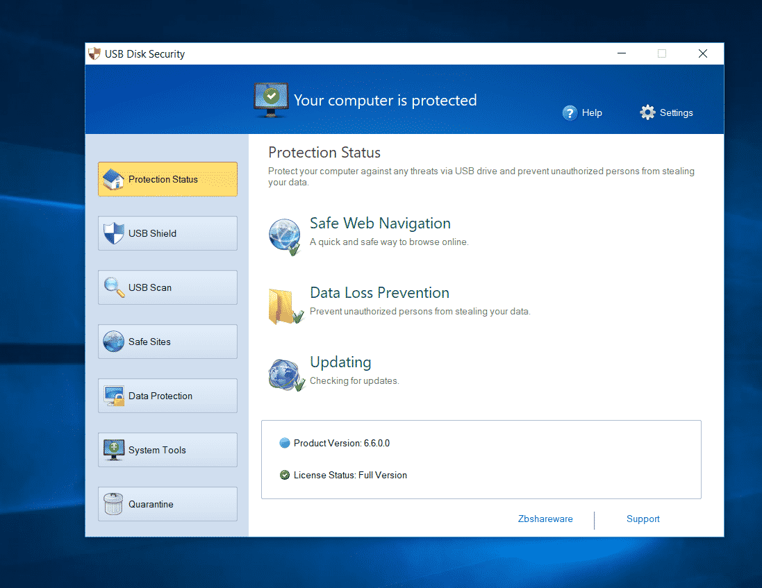 USB Disk Security شرح أدوات وإعدادات برنامج يو اس بي سيكيورتي