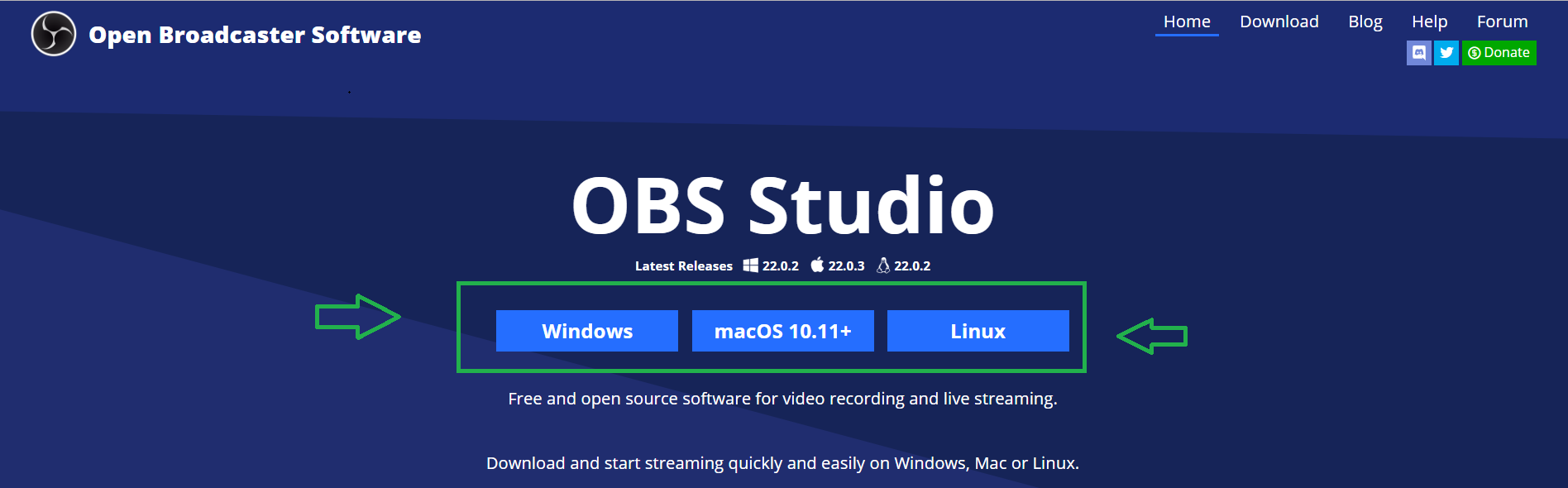 من ثم قم بتحميل البرنامج وتثبيته على جهاز الحاسوب الخاص بك. برنامج تسجيل الشاشة