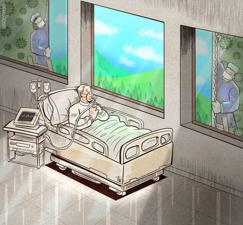 ملائكة الرحمة.. رسوم تعكس جهود الطواقم الطبية في محاربة فيروس كورونا ملائكة الرحمة.. رسوم تعكس جهود الطواقم الطبية في محاربة فيروس كورونا