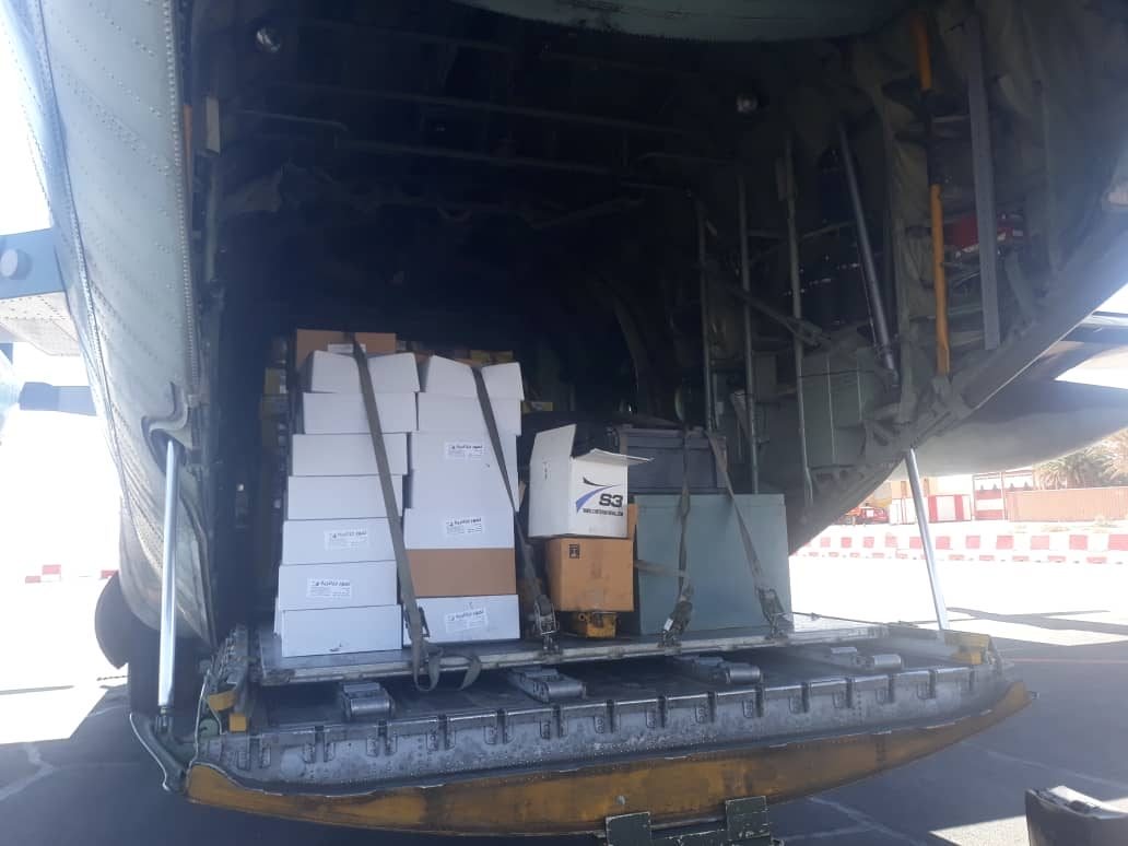 b9b64b9c-52cf-44fe-9e4f-bab93ba50656-1500x9999-c بالصور.. وصول طائرات عسكرية محملة بمساعدات إنسانية للاجئين الصحراويين