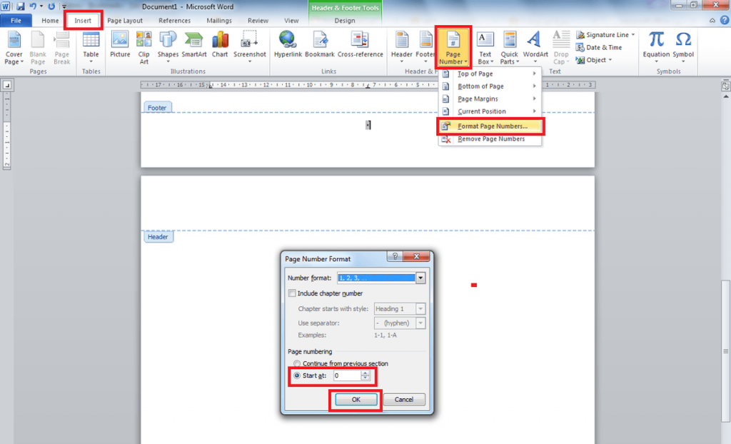 طريقة ترقيم الصفحات في الوورد طريقة ترقيم الصفحات في الوورد