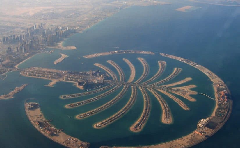جزيرة النخلة دبي
