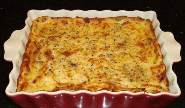 طريقة عمل صينية بطاطس باللحمة