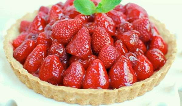 طريقة عمل تارت الفراولة