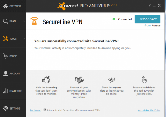 f تفعيل avast secureline vpn
