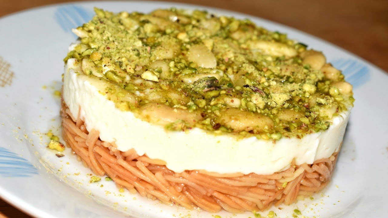 حلى الشعيرية الباكستانية بالقشطة حلى الشعيرية الباكستانية بالقشطة