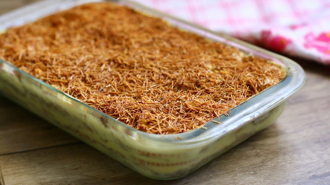 طريقة حلى الشعيرية الباكستانية بالبسكويت طريقة حلى الشعيرية الباكستانية بالبسكويت