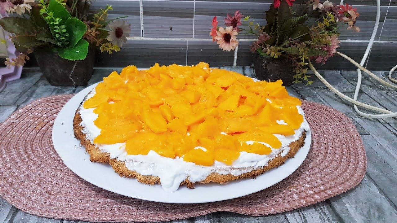 كنافة بالمانجو كنافة بالمانجو