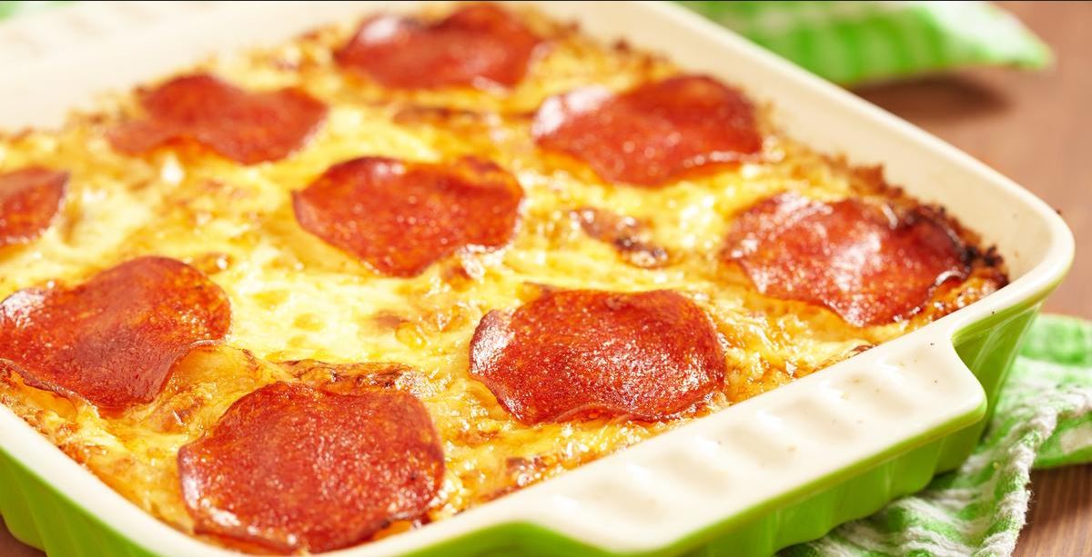 مكرونة البيتزا مكرونة البيتزا