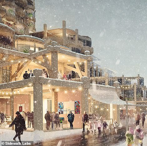 10112032-6730915-image-m-46_1550784337956 According to the newly-published plans, Phase 1 of the project could fit 5,000 residents in a total of 3,000 housing units. It will also create 3,900 on-site jobs.