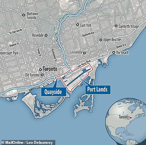 10115824-6730915-image-a-49_1550784384515 Newly leaked concept images have revealed the first real glimpse into Alphabetâs plans for an Orwellian smart city on the Toronto waterfront.