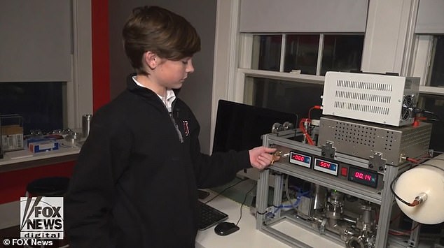 10140718-6733517-image-a-8_1550835875445 Jackson Oswalt (pictured), from Memphis, is believed to be the youngest person to build a functioning nuclear fusion reactor when he first accomplished the feat aged 12