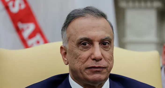 رئيس الوزراء العراقي مصطفى الكاظمي رئيس الوزراء العراقي مصطفى الكاظمي