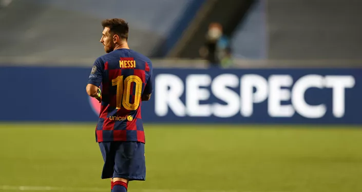 قائد فريق برشلونة الإسباني لكرة القدم، ليونيل ميسي قائد فريق برشلونة الإسباني لكرة القدم، ليونيل ميسي