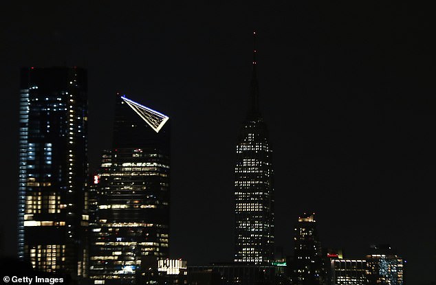 11064856-6816177-image-m-75_1552715734661 The Empire State building remained dark this evening in an expression of sympathy for the victims of the Christchurch shooting, which left 49 dead and dozens more injured
