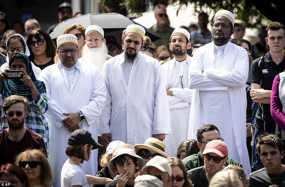 11066484-6815593-image-a-4_1552720873761 Members of the Muslim community marched through Auckland ahead of a vigil for the 49 people killed in Christchurch