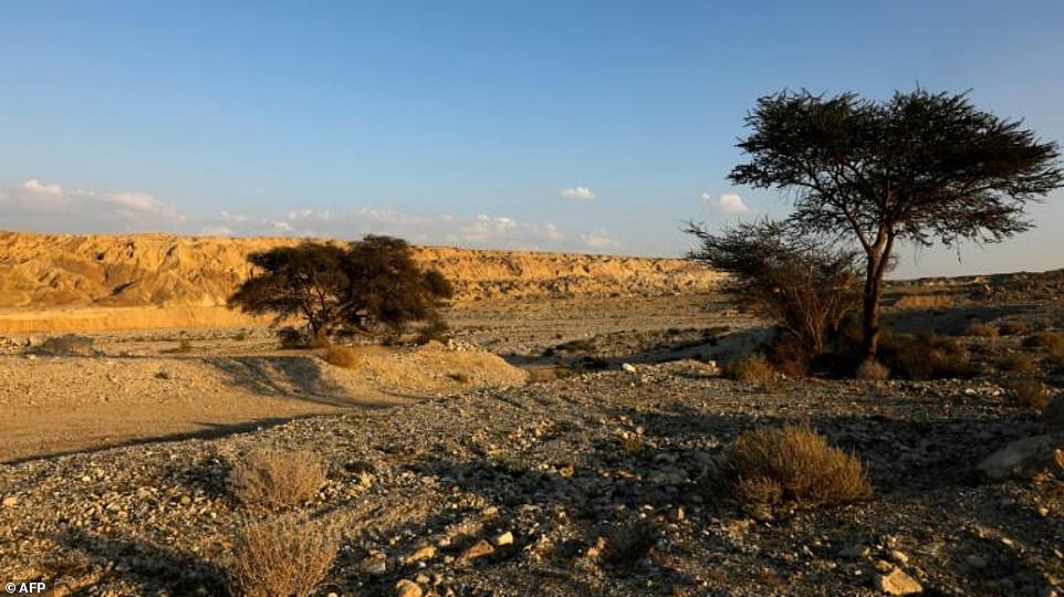 11554582-6858793-the_scene_outside_the_malham_cave_at_mount_sodom_located_at_the_-a-1_1553779290918 The scene outside the Malham cave at Mount Sodom. Malham became known to researchers through the work of Amos Frumkin, founder and director of the Hebrew University's Cave Research Centre, who in the 1980s mapped the first sections of the labyrinth