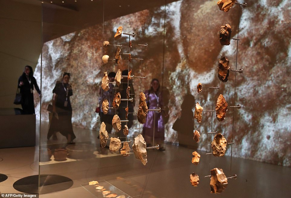 11557134-6846189-image-a-13_1553763417224 For Qatar, the museum's delayed opening - originally scheduled for 2016 - has given it a chance to reinforce its national identity from other Gulf states, say experts