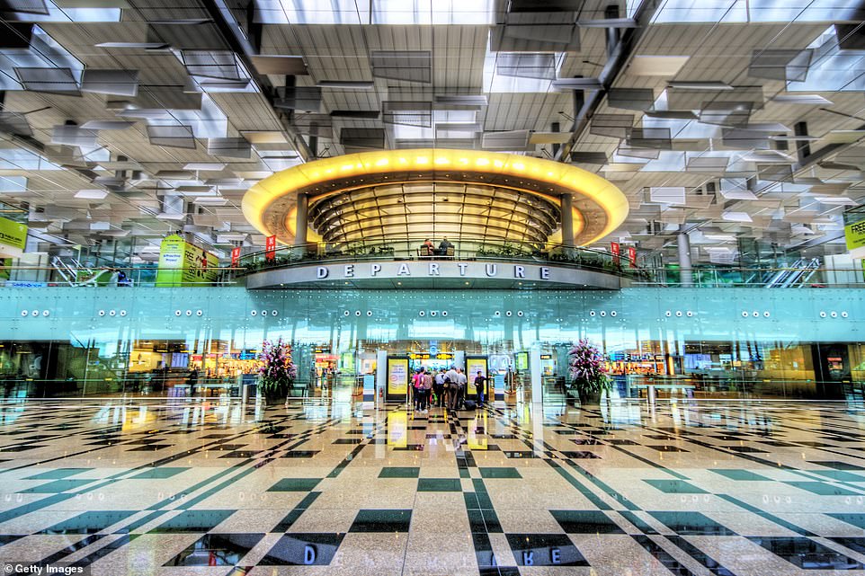 11559514-6859477-image-a-15_1553765317460 Singapore's Changi International Airport has been named the best in the world for the seventh year running. Pictured is the departure hall at Terminal 3