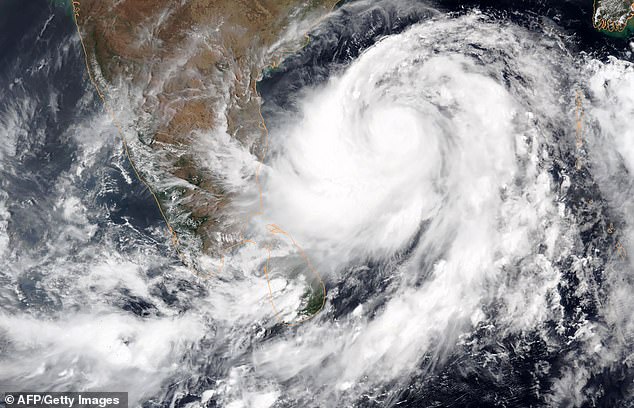 12998356-6984527-image-a-12_1556795221361 Fani is the fourth major storm to slam into India's east coast in three decades. The last one, in 2017, cyclone Ockhi left nearly 250 people dead and more than 600 missing in Tamil Nadu and Kerala