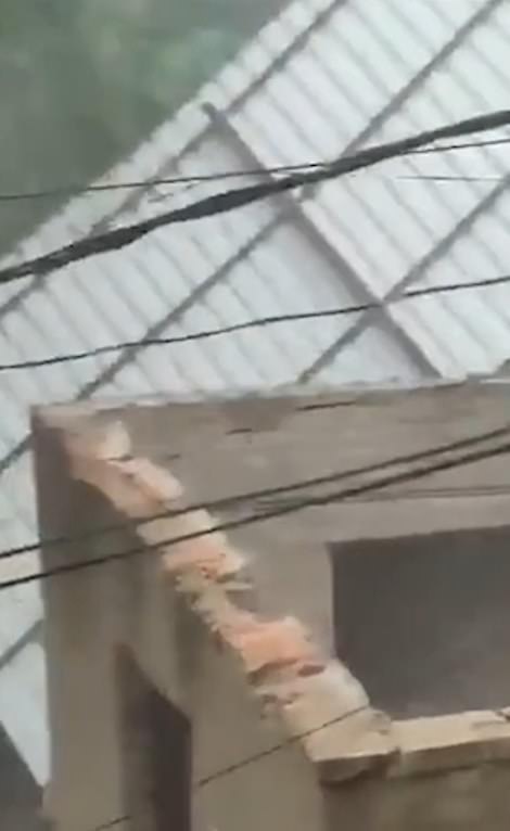 13078800-6991719-image-m-92_1556957179319 The young family escaped unharmed just seconds before